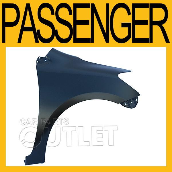 07-09 toyota yaris sedan right primed fender assembly r