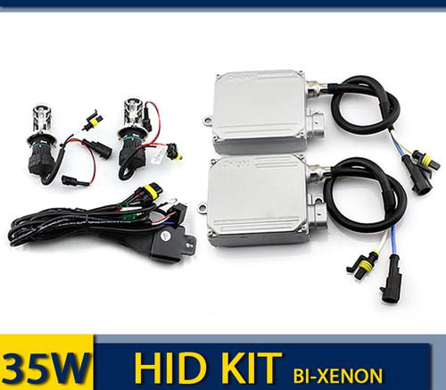 35w hid conversion kit bi-xenon h4 hi lo beam 4300k 6000k 8000k 10000k 12000k us