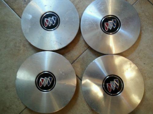 Set of 4 oem 97-01 buick lesabre 9592738 wheel center caps hubcaps machine 