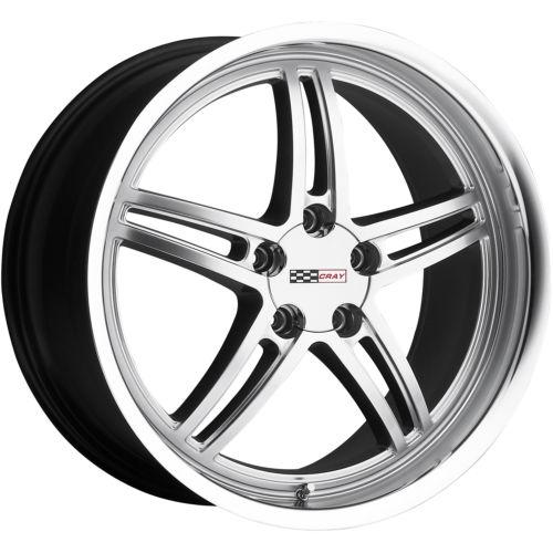 17x9 hypersilver cray scorpion wheels 5x4.75 +50 chevrolet corvette c5 z06