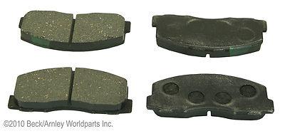 Beck arnley 082-1208 brake pad or shoe, front-disc brake pad