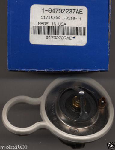 "genuine" mopar thermostat 2008 chrysler 300 dodge charger magnum 2.7l v6