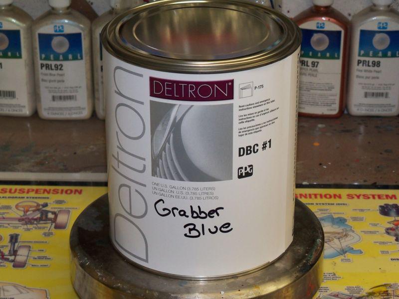 2012 Ford mustang grabber blue paint code #2