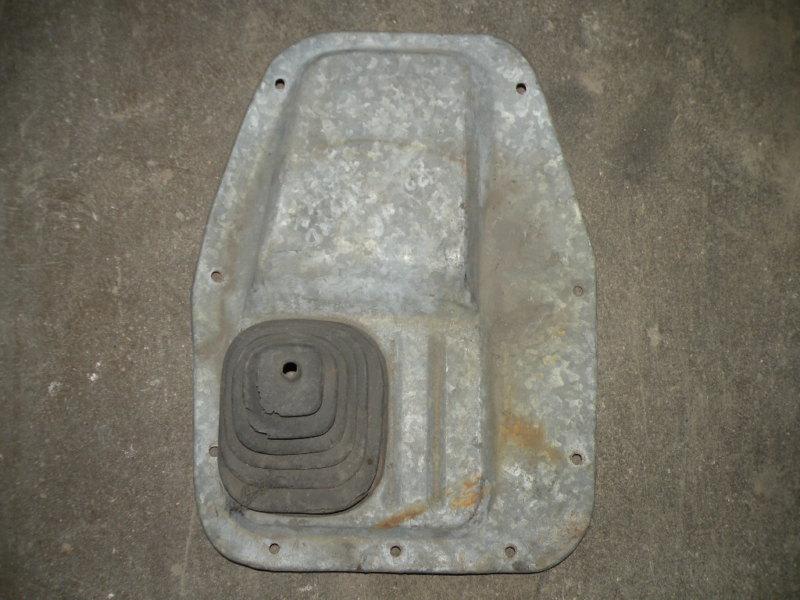 1980 ford truck transmission floor plate cover/pan. orig oem