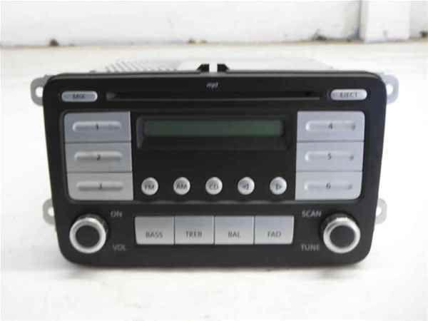 Rabbit jetta eos oem single disc cd mp3 player radio