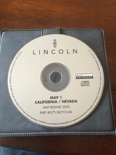 Ford lincoln mercury navigation cd dvd 1 disc map 1