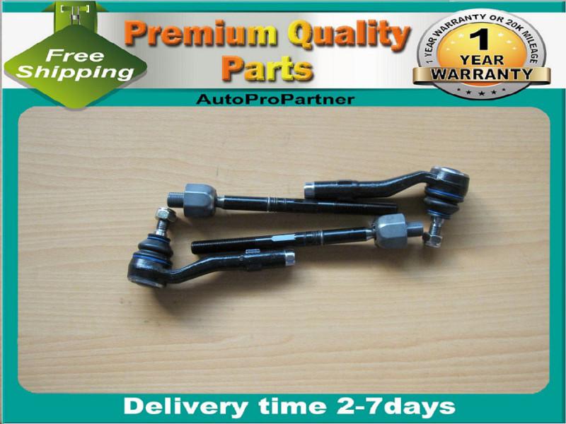 4 inner and outer tie rod end bmw e60 525xi 528xi 530xi 535xi 05-10