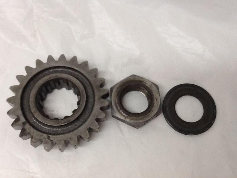 1986 yamaha yz250 motor crank 86 yz 250 nut and gear 1981 1989