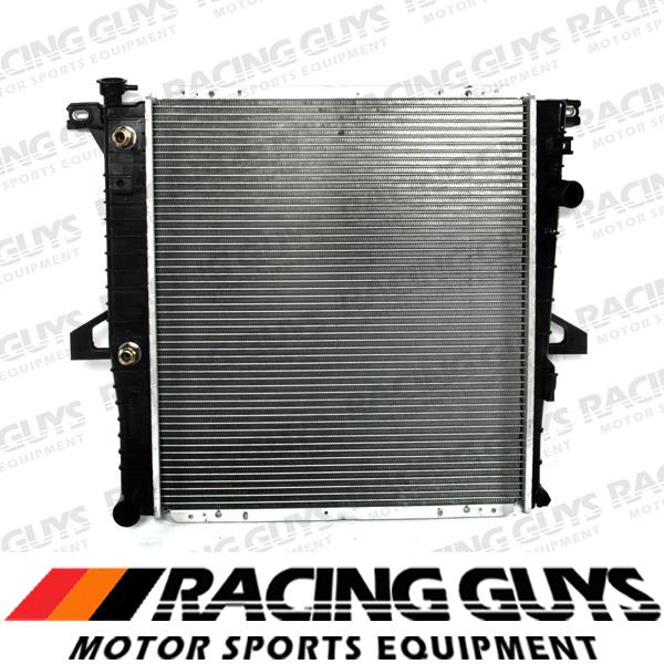 1998-2001 ford explorer 4.0l v6 ohv cooling radiator replacement assembly