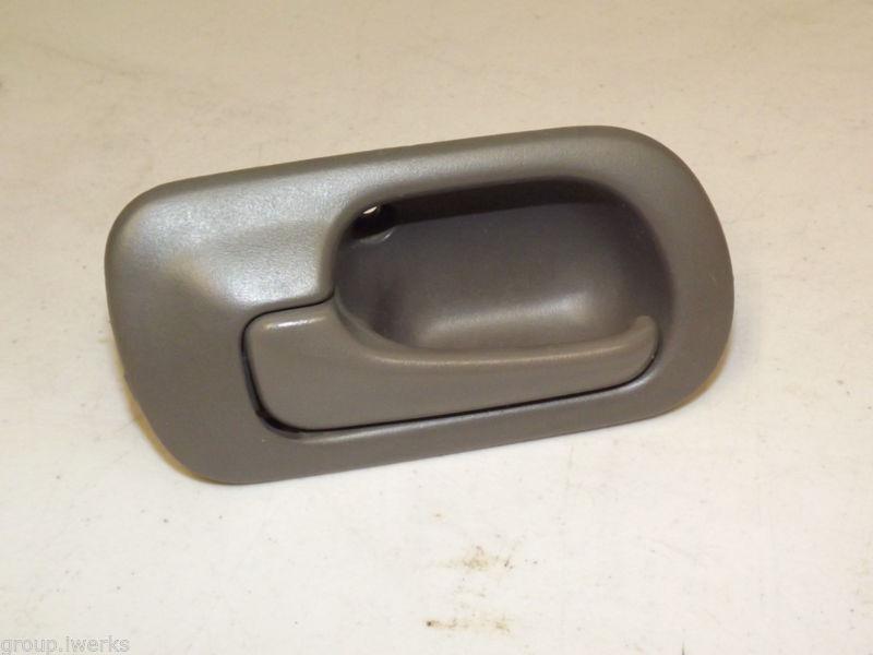 Oem 96-00 usdm honda civic ek interior rear door panel door handle tan/brown rl