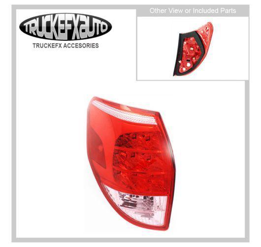 8156142100 brakelight new clear and red lens left hand lh driver side auto parts