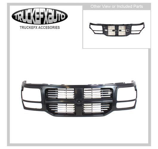 New grille assembly black ch1200321 1ey991x8ac dodge nitro 2008 2007