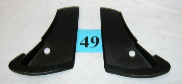 93-02 firebird trunk to tail light black plastic filler panels   nice pair