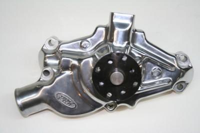 Prw chevy corvette 1971-1982 small block aluminum water pump polished 8822