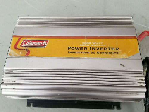 Coleman 2000 watt power inverter