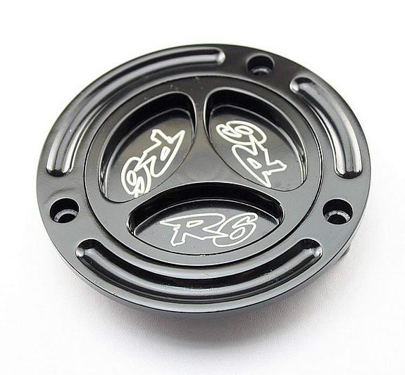 Black keyless fuel tank gas cap for yamaha yzf r6 2008 2009 2010 2011 2012