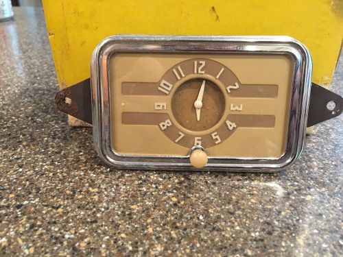 1940 chevrolet glove panel clock working