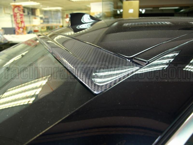 Carbon fiber bmw 2010-up f10 5-series rear wing roof spoiler 520i 523i 525i