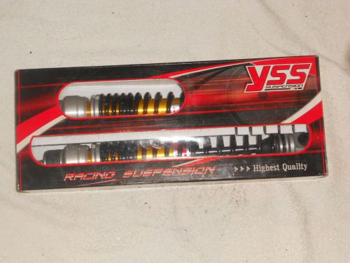 Yss te302-340t-02al rear racing shocks for pia / vespa gts 125 &amp; 250 - new!