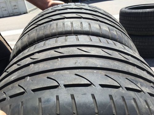 2 used bridgestone tire 285/30zr19 potenza lots of life left dc 0514