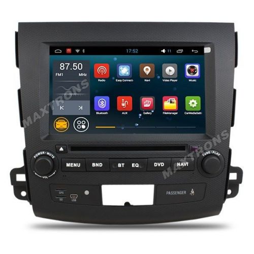 Pure android 4.4.4 autoradio car dvd gps navi for mitsubishi outlander 2005-2011