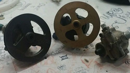 3 power steering pumps for race car