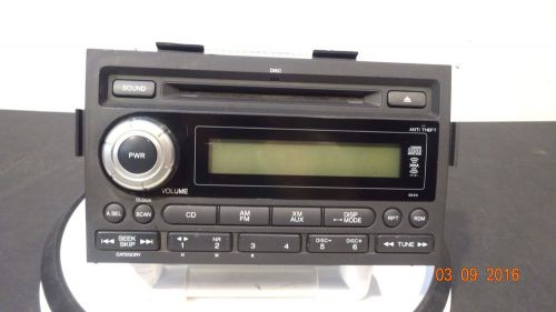 06 07 08 honda ridgeline cd player xm satellite radio 3bs0 39100sjca001 nice oem