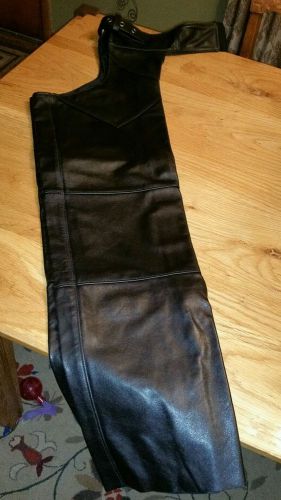 Harley davidson leather chaps size medium