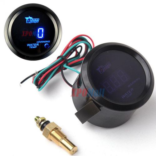 2&#034; 52mm digital led degree water temp temperature gauge new