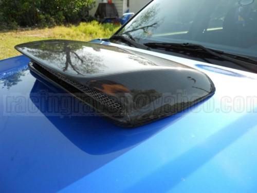 Carbon fiber subaru 06-08 forester turbo jdm hood scoop intake