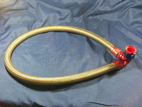 Nascar 50&#034; xrp stainless steel braided hose an-16