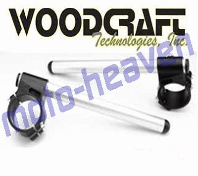 Honda cbr900rr 1997 woodcraft race clip-ons handle bars 45mm 900rr cbr 900 rr