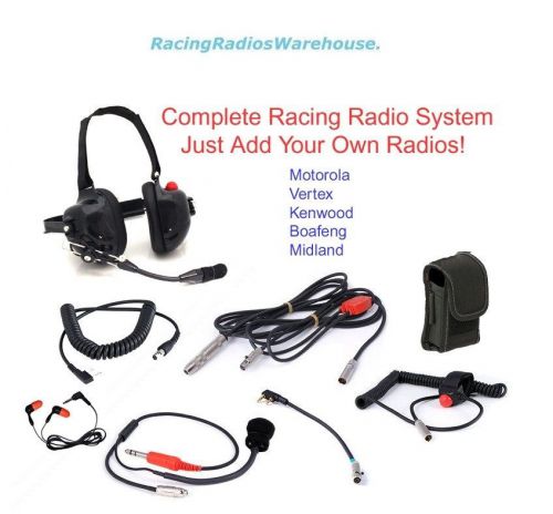 Racing radios electronic communications baofeng/kenwood