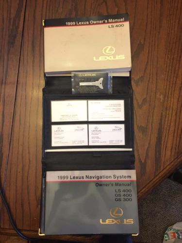 1999 lexus ls 400 owners manual and case - plus other information