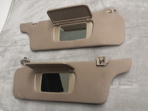 94-04 ford mustang sun visors mustang clean!! tan