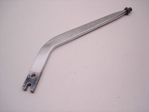 Nascar 4 speed &#034;long&#034; chrome shifter handle 13.375&#034; long hurst tex racing jerico