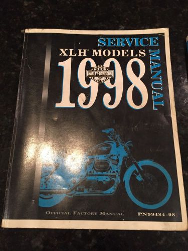 Harley davidson 1998 sportster service manual and parts manual