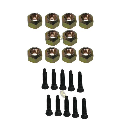 5/8&#034; wheel stud 3-1/4&#034; long coarse racing imca ustms 10 pack