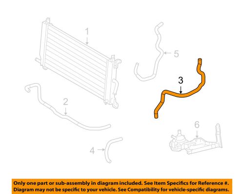 Toyota oem inverter cooling-hose 8724548670