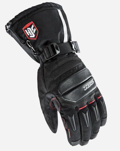 Hjc extreme mens snowmobile gloves black