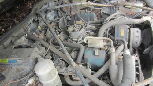 Rare 1981 cadillac l-62 6.0 liter 8-6-4 368 cid engine &amp; th400 transmission