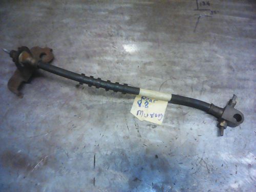 Used 1979-up foxbody mustang 8.8 rear brake hose w/bracket