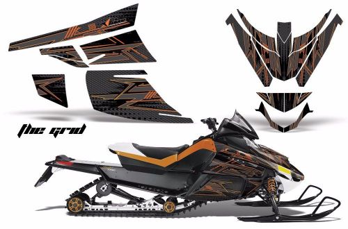 Amr racing arctic cat z1 turbo wrap snowmobile graphic kit sled decals 06-12 tgo