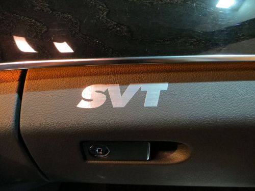 (2pcs) dashboard badge sticker decal svt