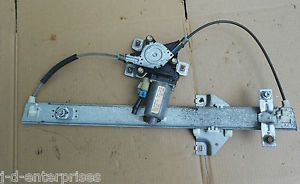 2002-2007 saturn vue 4dr lh front  door window motor &amp; regulator     - used