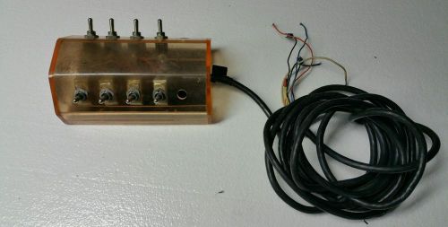 Lowrider hydraulics pre wired switch box / air-ride 8 switchs