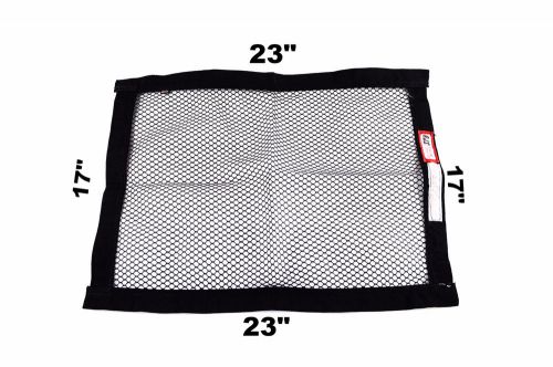 Rjs racing black mesh window net 23&#034; x 17&#034;