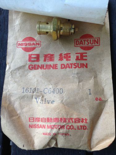 Nos genuine datsun/nissan carburettor valve needle 16101-c6400 1200 prairie 160