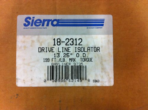 Sierra 18-2312 bayliner 9735 drive line isolator 13.25&#034; od. 199 ft/lb torque