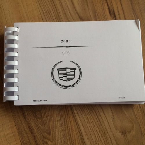 2005 cadillac sts owner&#039;s manual